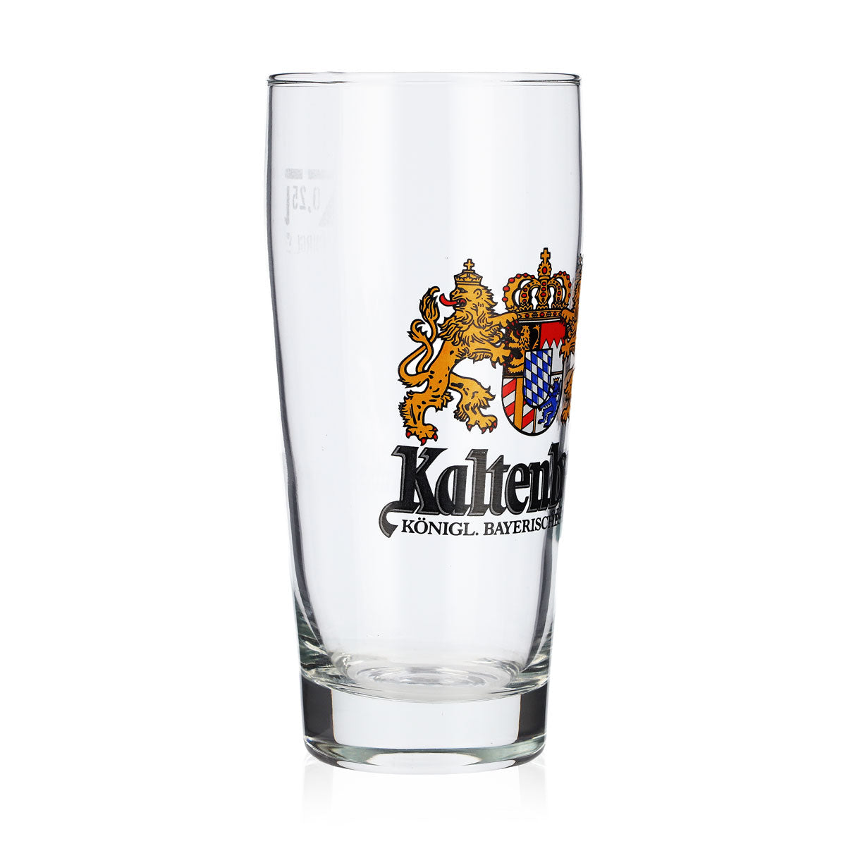 6 bicchieri da birra Kaltenberg da 0,25 l senza bordo dorato, Ruhrglas (set da 6) – Vista 3