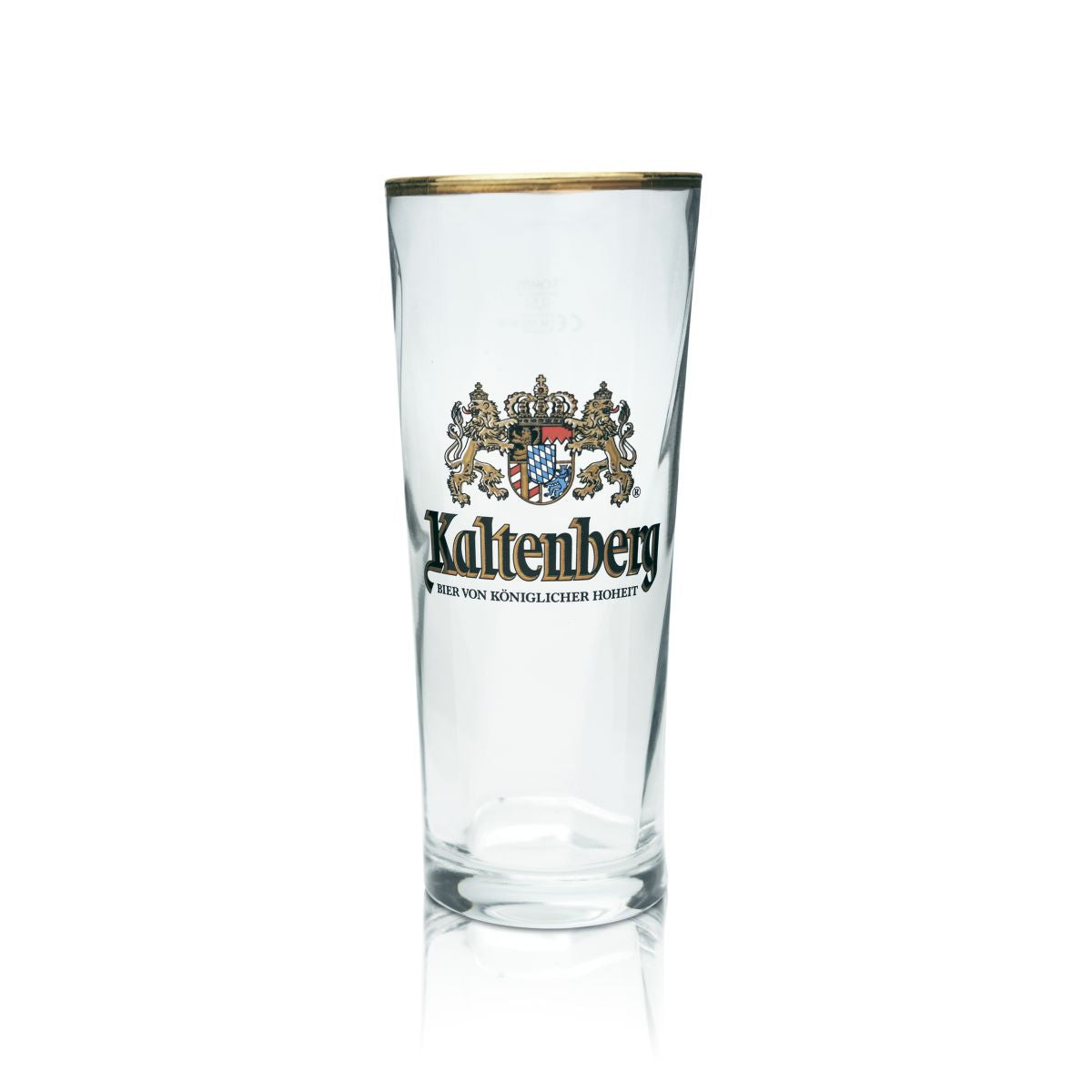 6 bicchieri da birra Kaltenberg 0,5 l Willi Becher con bordo dorato Set di bicchieri da birra Braurei – Vista 2