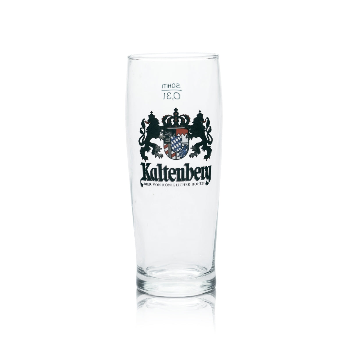 6 bicchieri da birra Kaltenberg in vetro da 0,3 l, coppa, calibrati, per ristorazione, birrificio, birra bianca – Vista 2