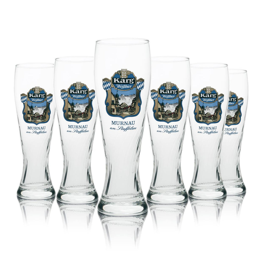 6 bicchieri da birra Karg 0,5 l Weizen Murnau