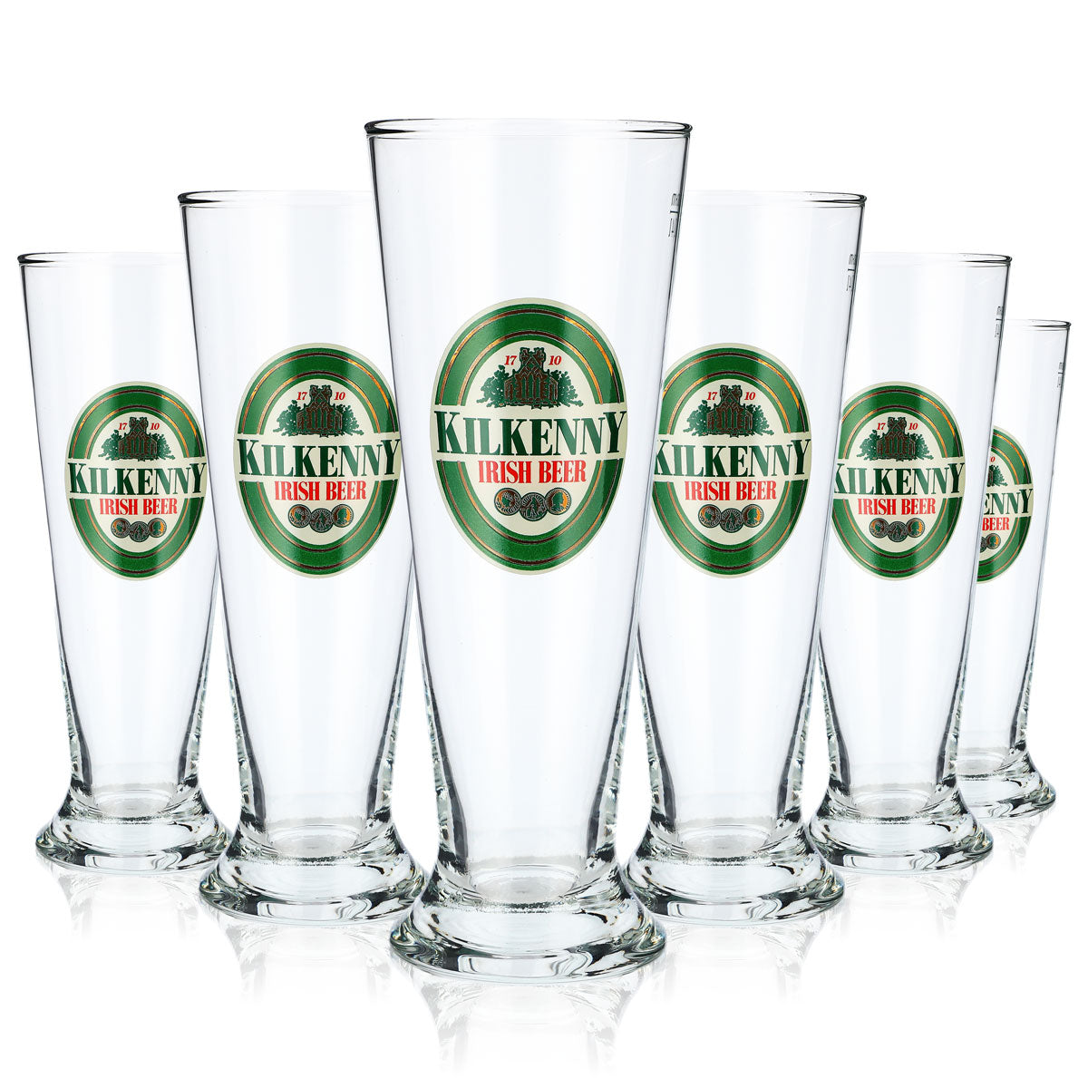 6 bicchieri da birra Kilkenny da 0,4 l Bicchieri da birra Tazza Irish vecchio logo Sahm Monaco di Baviera – Vista 6