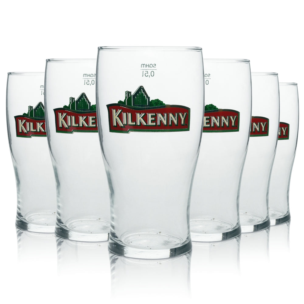 6 bicchieri da birra Kilkenny Longdrink 500 ml sahm