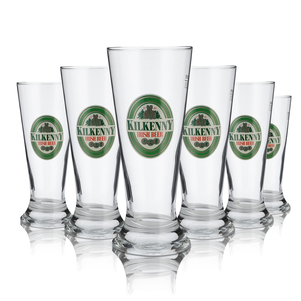 6 bicchieri da birra Kilkenny 0,2 l Willibecher Pokal Set Birrificio Irish Stout Beer – Vista 4