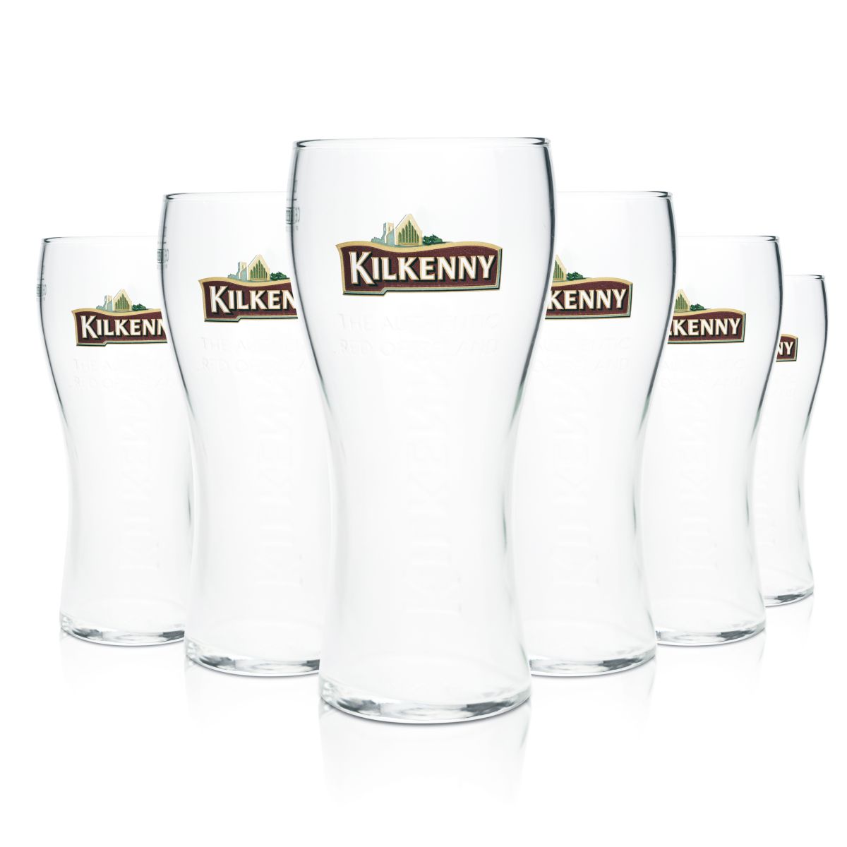 6 bicchieri da birra Kilkenny 0,5 l bicchieri da pinta bicchieri a calice coppa birra irlandese Guinness