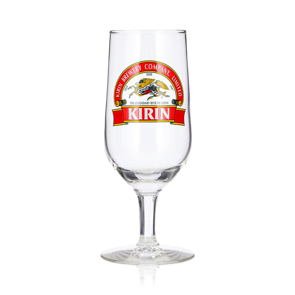 6 bicchieri da birra Kirin Ichiban da 0,2 l, modello a coppa, con logo Rastal a striscia rossa – Vista 3