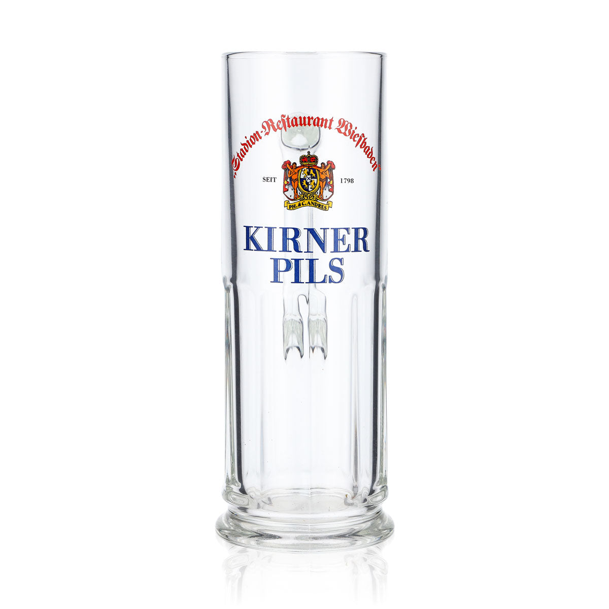 6 bicchieri da birra da 0,3 l della birreria privata Kirner con rilievo Maximilian-Seidel  Sahm – Vista 2