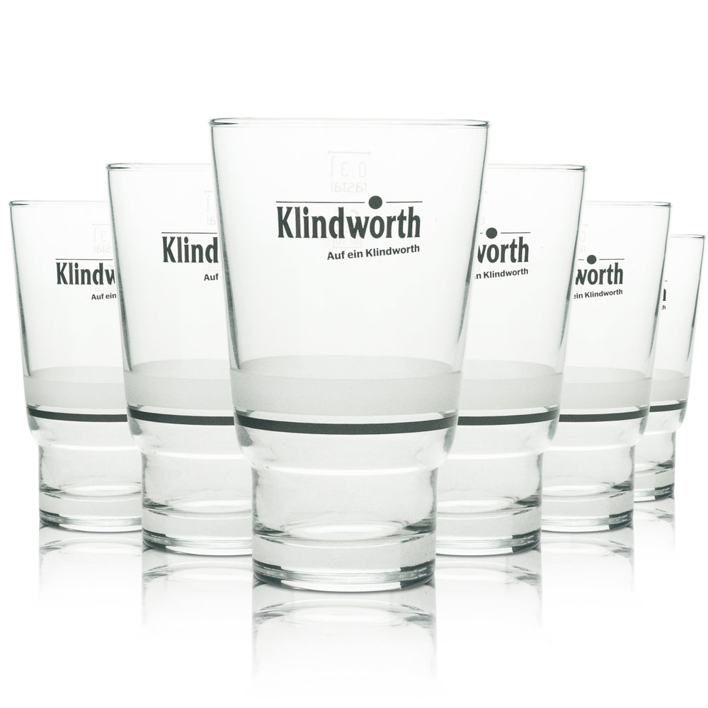 6 bicchieri da long drink Klindworth Saft 0,3 l rastal