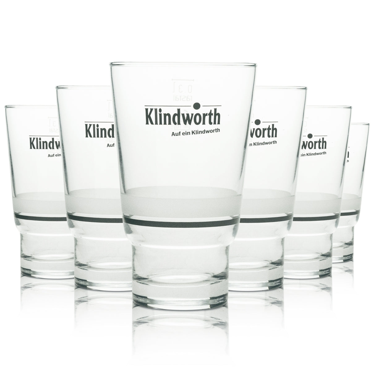6 bicchieri da long drink Klindworth Saft 0,3 l rastal