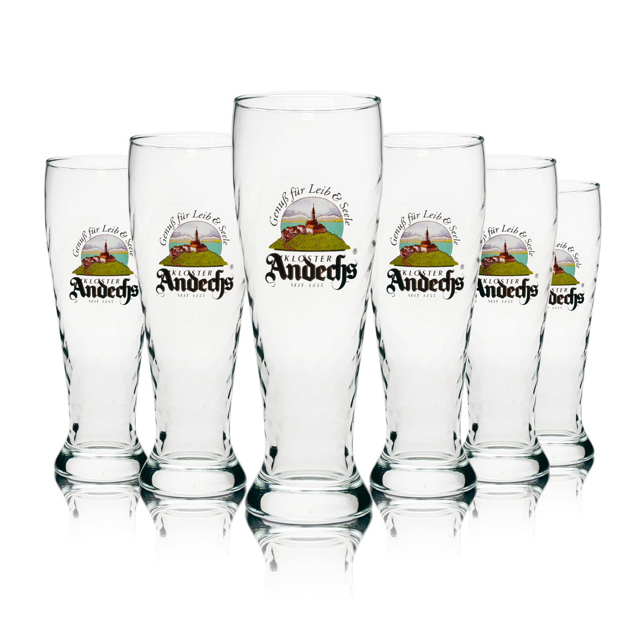 6 bicchieri da birra Andechs Kloster 0,5 l Weizen – Vista 3