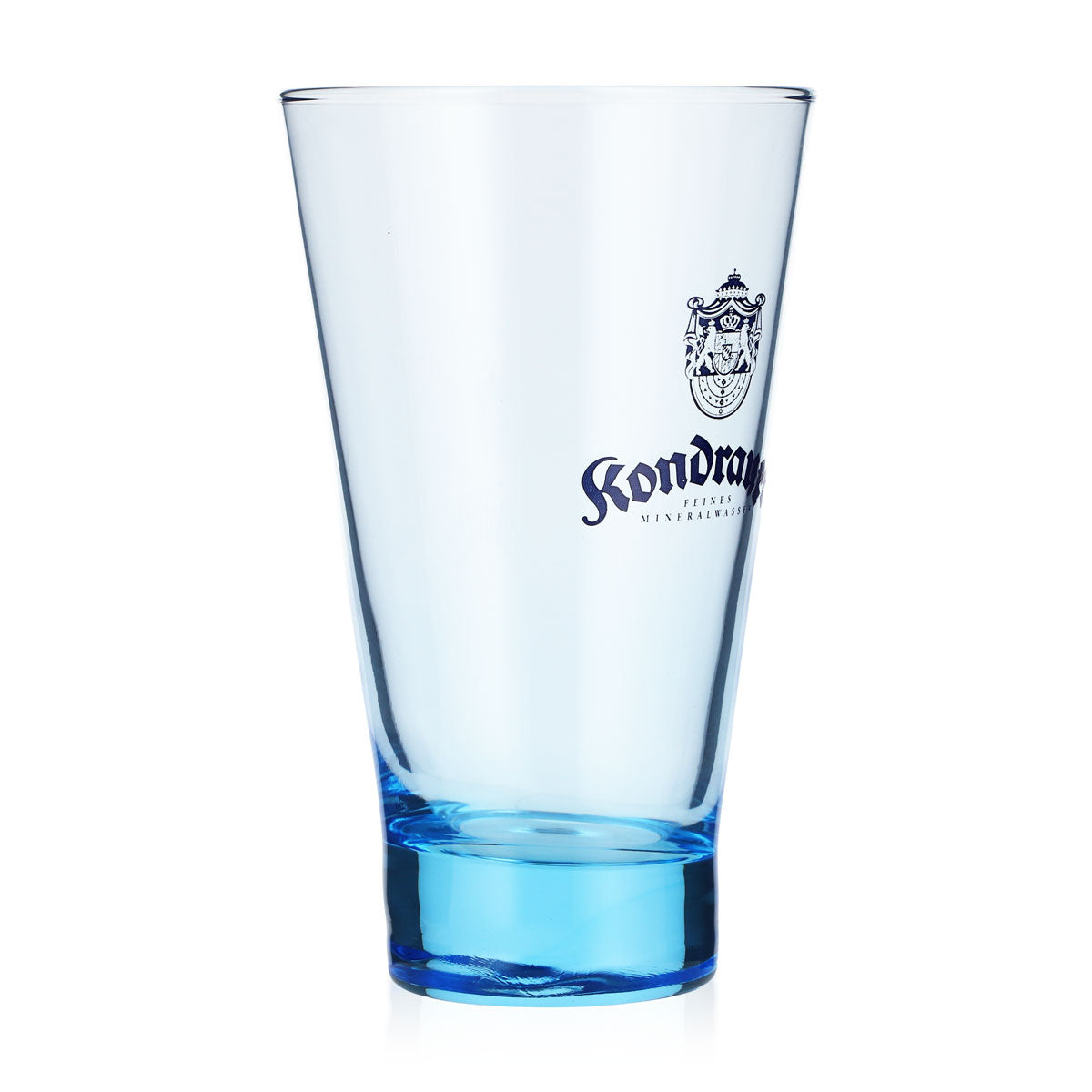 6 bicchieri Kondrauer Wasser Bicchieri da acqua 0,36 l Bicchieri in vetro colorato blu – Vista 3