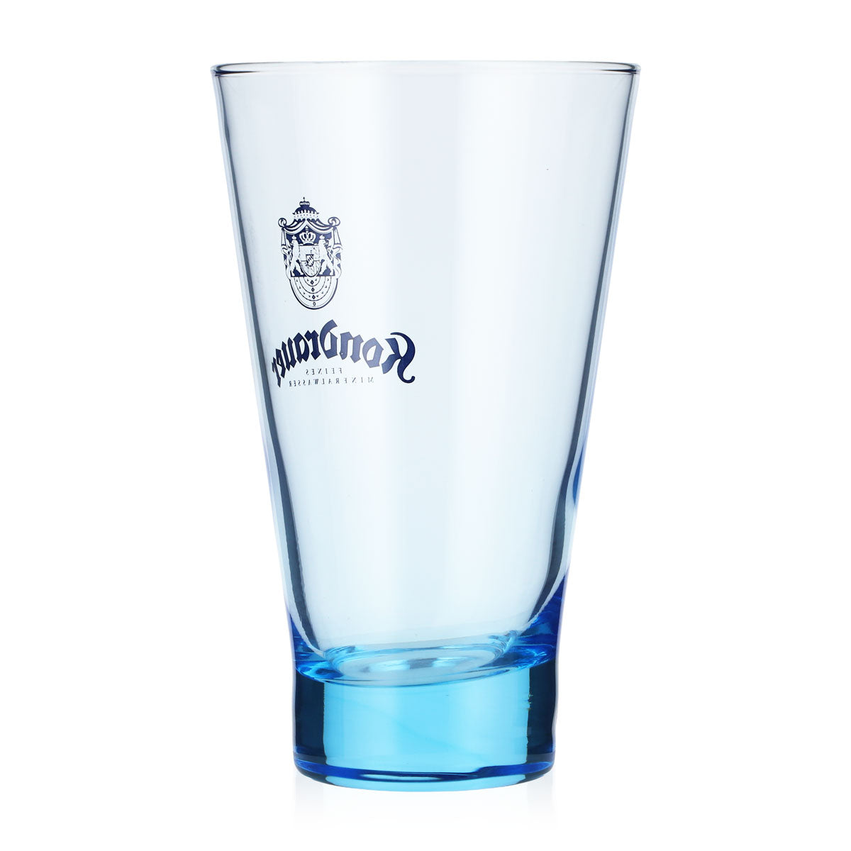 6 bicchieri Kondrauer Wasser Bicchieri da acqua 0,36 l Bicchieri in vetro colorato blu – Vista 4