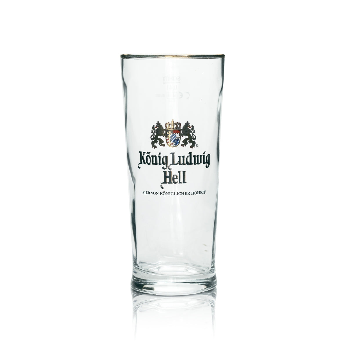 6 bicchieri da birra König Ludwig 0,4 l, birra chiara Sahm Willi in rilievo, bicchieri Pils Export – Vista 2
