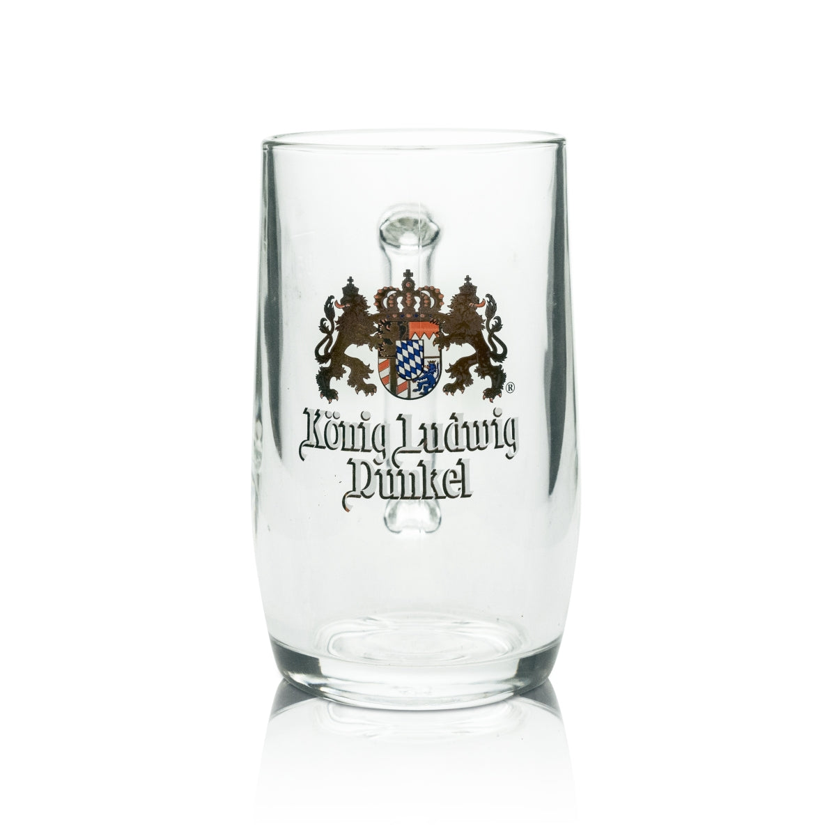 6 bicchieri da birra König Ludwig 0,5 l Seidel scuri con manico e schiuma Birra – Vista 2