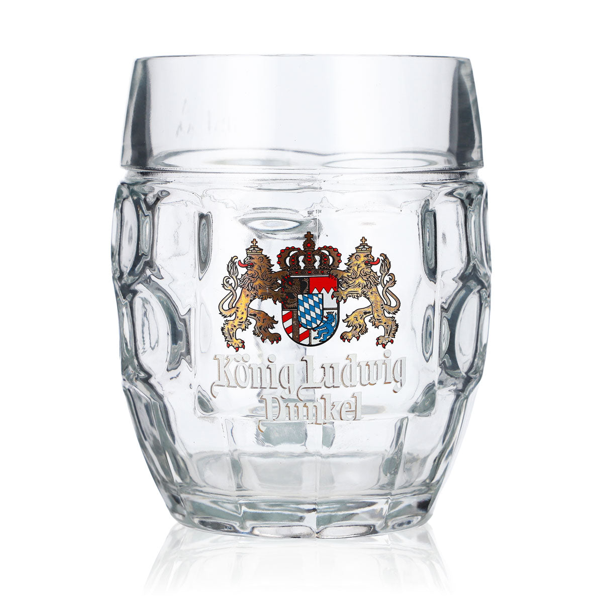 6 bicchieri da birra König Ludwig Seidel 0,5 l boccale "Dunkel" Punkt-Seidel – Vista 2
