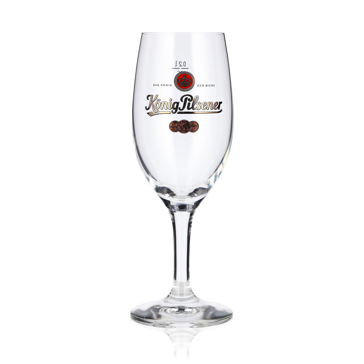 6 bicchieri da birra König Pilsener da 0,2 l a forma di tulipano – Il re delle birre – Bicchiere da birra rc – Vista 2
