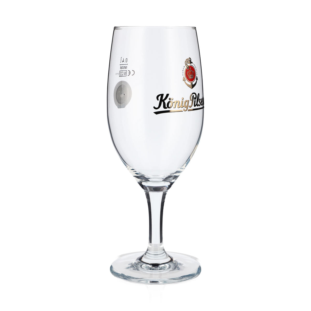 6 bicchieri da birra König Pilsener da 0,4 l con logo Anker NFC Ritzenhoff – Vista 3