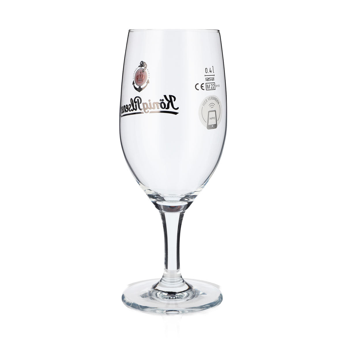 6 bicchieri da birra König Pilsener da 0,4 l con logo Anker NFC Ritzenhoff – Vista 4