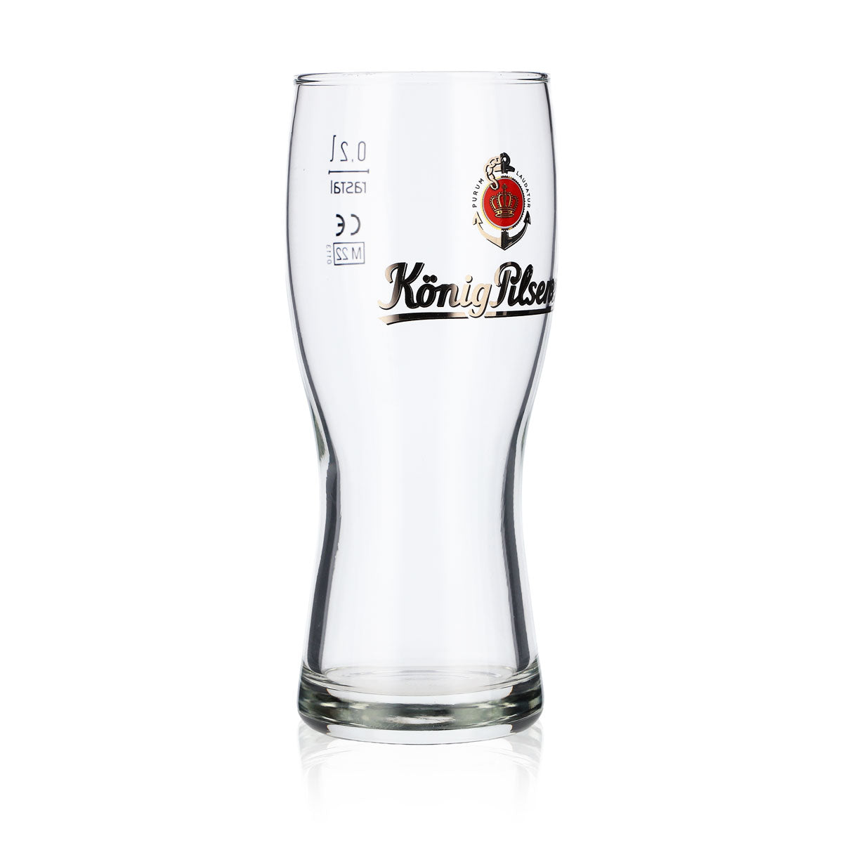 6 bicchieri da birra König Pilsener Bicchieri da birra 0,2 l Bicchiere Curve Cup Rastal – Vista 3