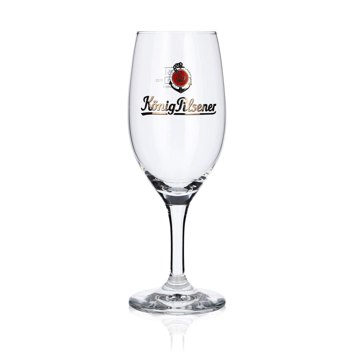 6 bicchieri da birra König Pilsener 0,25 l Bicchieri da birra Bicchiere a calice "Ancoretta + scritta" – Vista 2