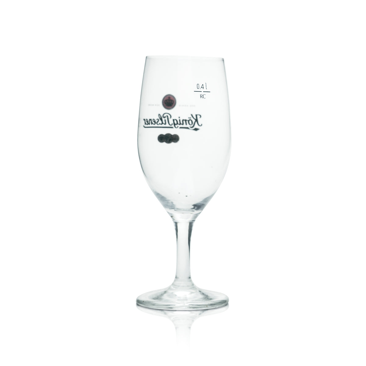 6 bicchieri König Pilsener 0,4 l birra tulipano coppa Pilsener bicchieri birrificio gastronomia – Vista 3