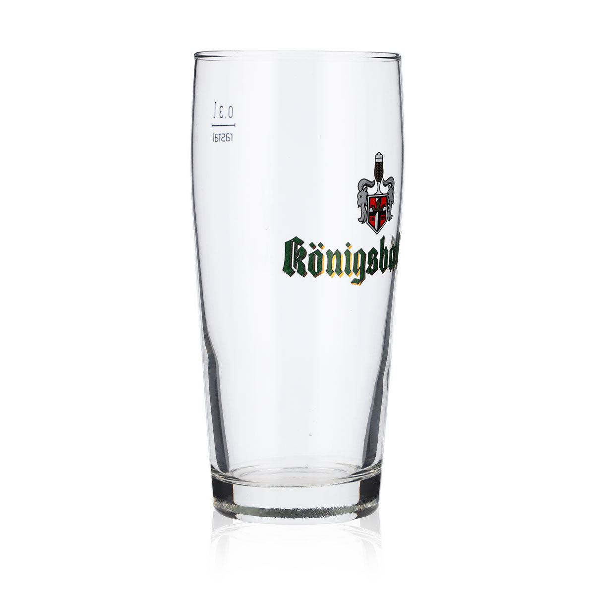 6 bicchieri da birra Königsbacher Willibecher 0,3 l Bicchieri da birra Bicchiere da birra conico – Vista 3