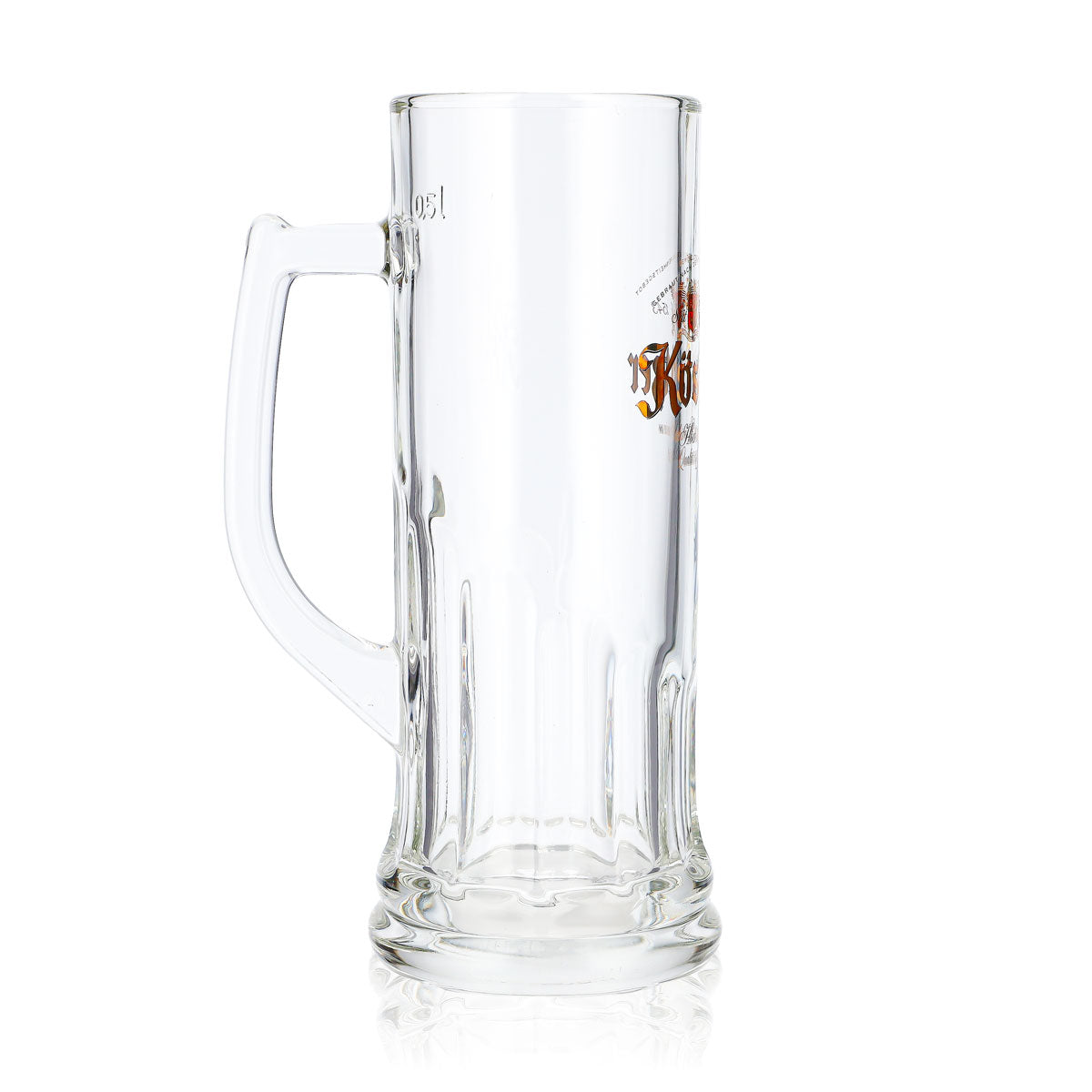 6 bicchieri da birra Köstritzer, modello dritto con motivo in rilievo, 0,5 l, Rastal (set da 6) – Vista 4