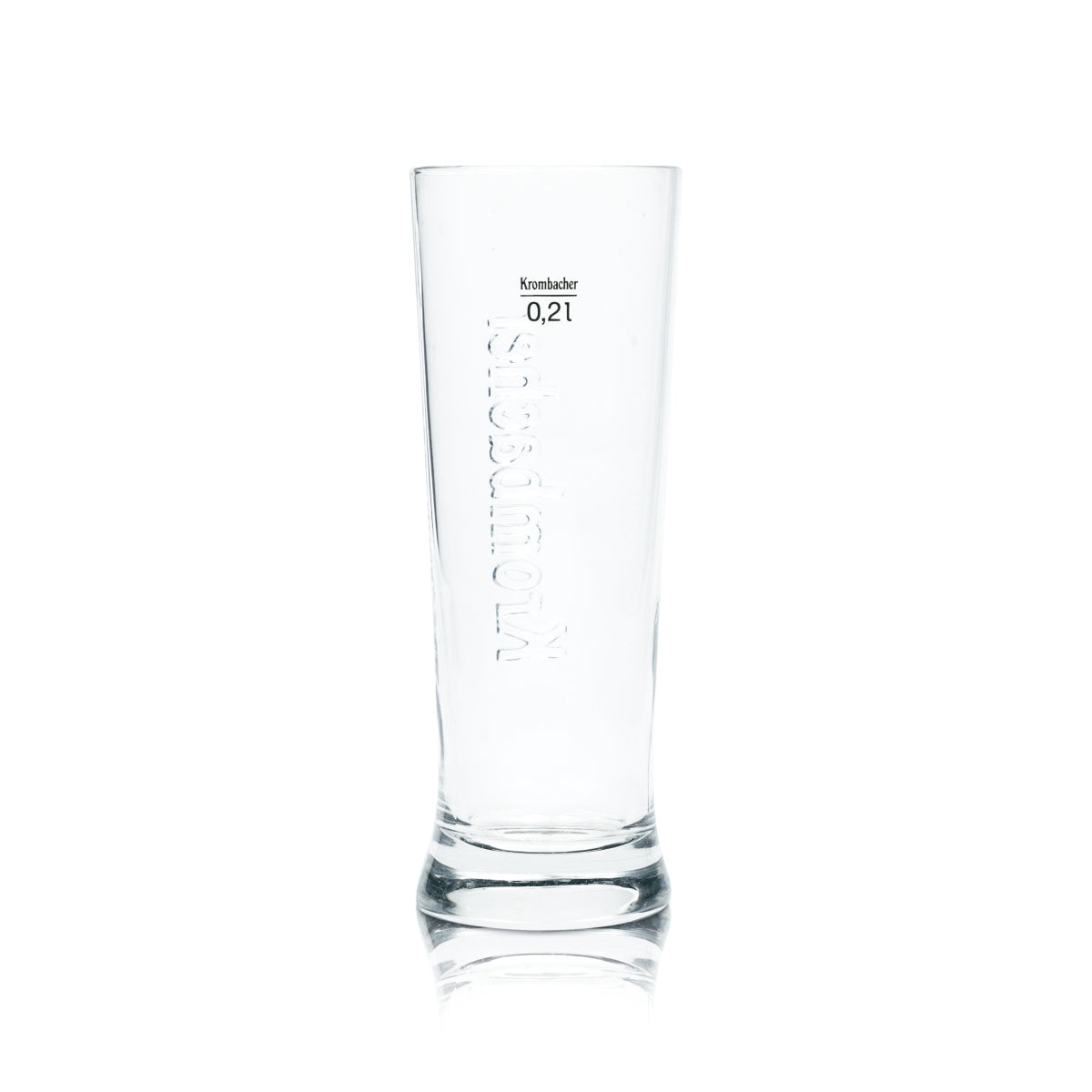 6 bicchieri da birra Krombacher 0,2 l Star Cup Sahm Relief con rilievo e profilo del birrificio – Vista 3