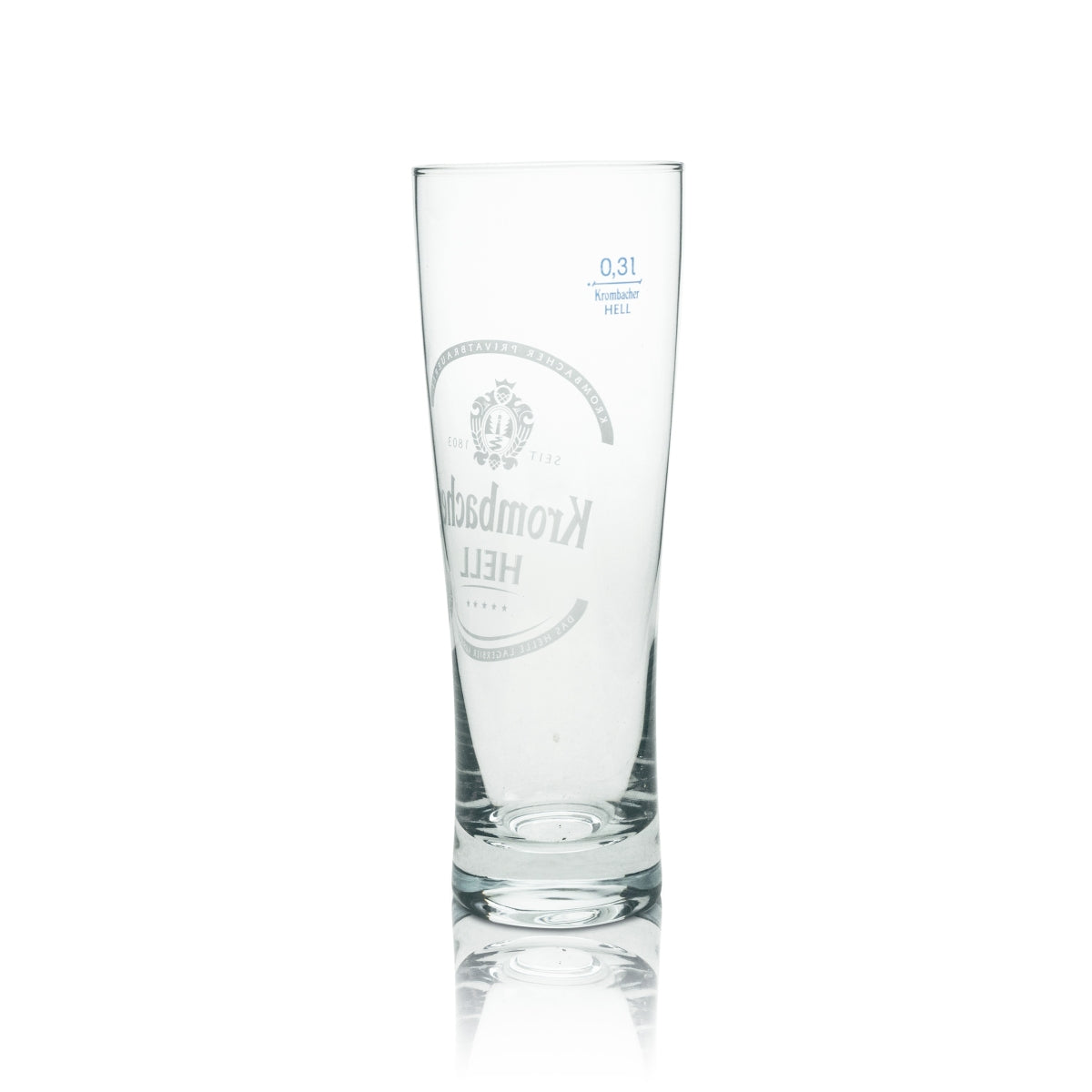 6 bicchieri da birra Krombacher Tulipano 0,3 l Sahm Hell – Vista 3
