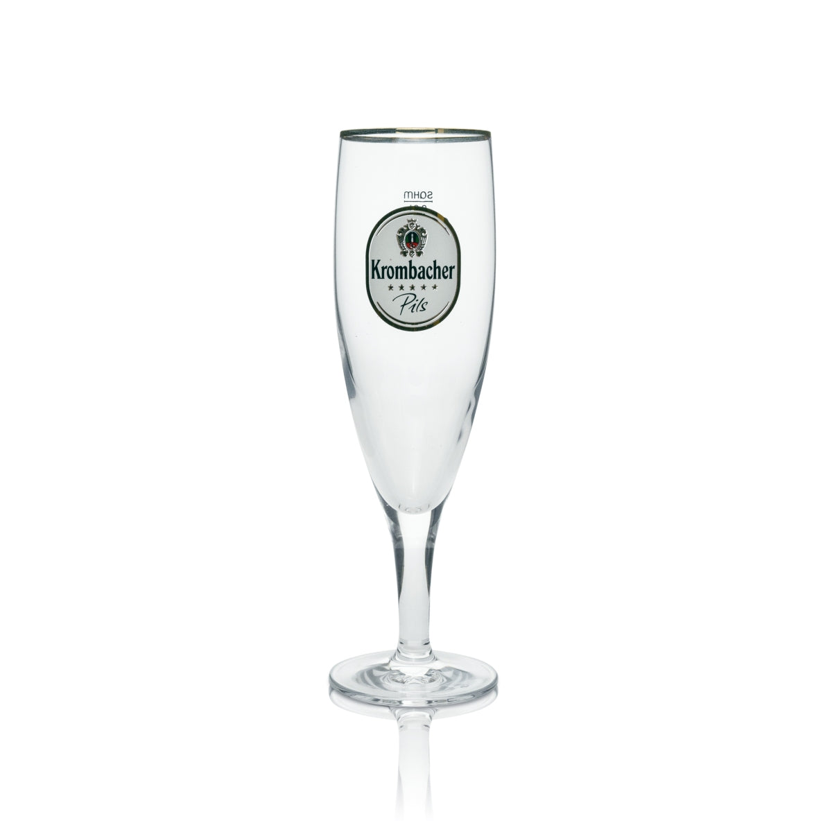 6 bicchieri da birra Krombacher 0,2 l esclusivi bicchieri a calice Birra tulipano Pilstulpen bordo dorato – Vista 3
