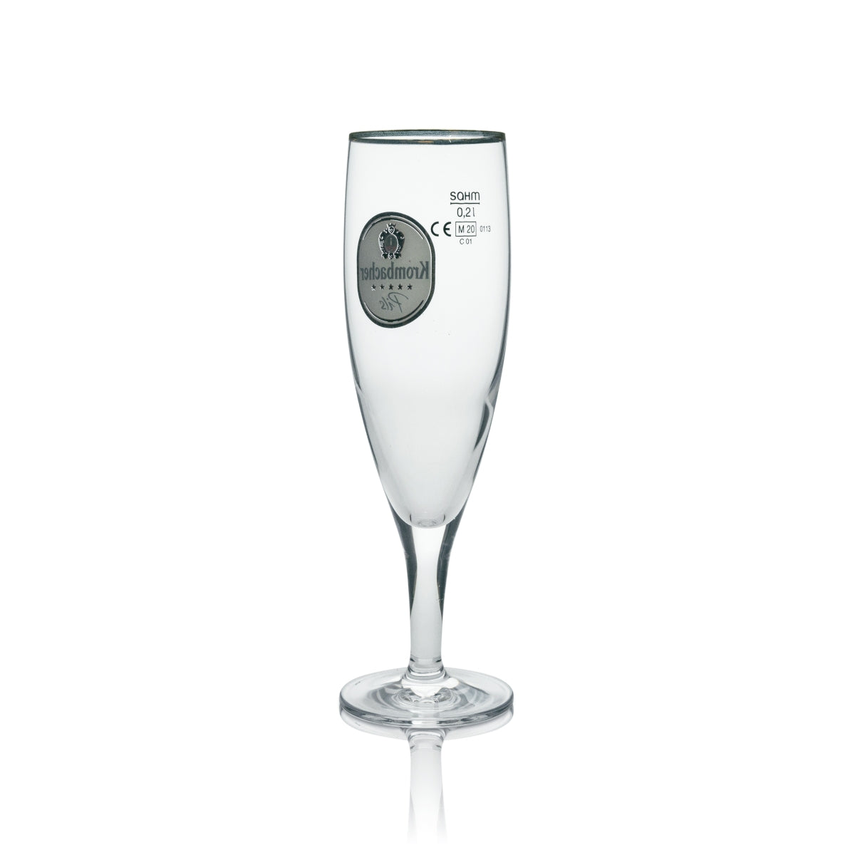 6 bicchieri da birra Krombacher 0,2 l esclusivi bicchieri a calice Birra tulipano Pilstulpen bordo dorato – Vista 4