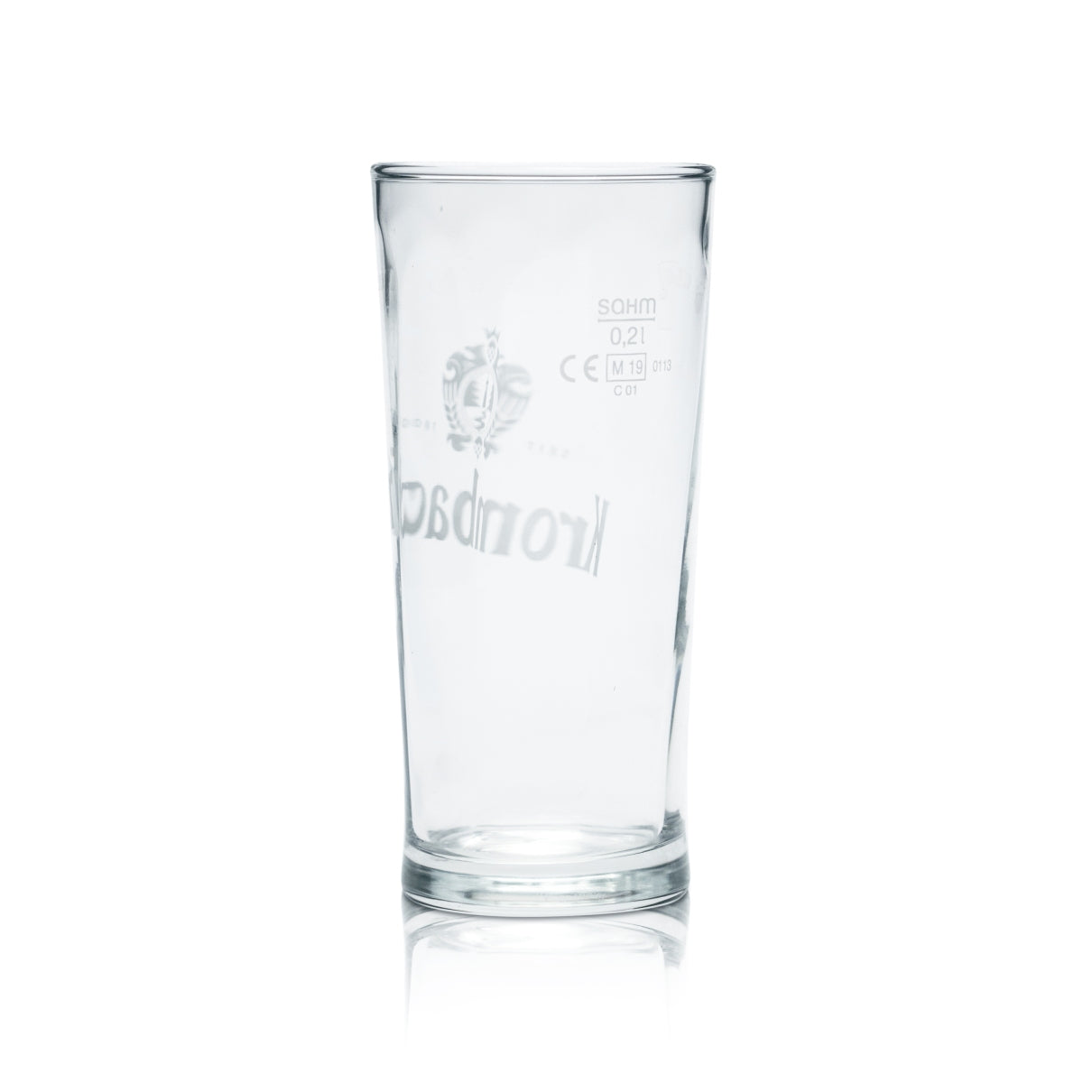 6 bicchieri da birra Krombacher 0,2 l, bicchieri da birra, bicchieri da birra calibrati, birra pils, pub, bar – Vista 3