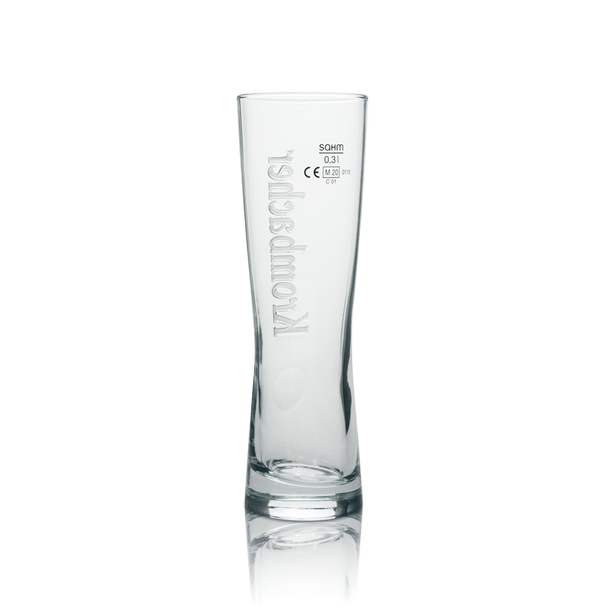 6 bicchieri Krombacher 0,3 l birra coppa tulipano Star Cup con rilievo, bicchieri Pils Gastro Bar – Vista 3
