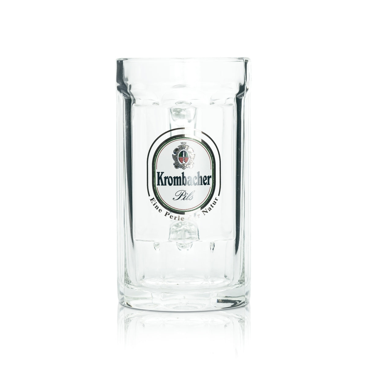 6 bicchieri da birra Krombacher 0,3 l boccale Humpen Seidel Contour calibrati per uso gastronomico – Vista 2