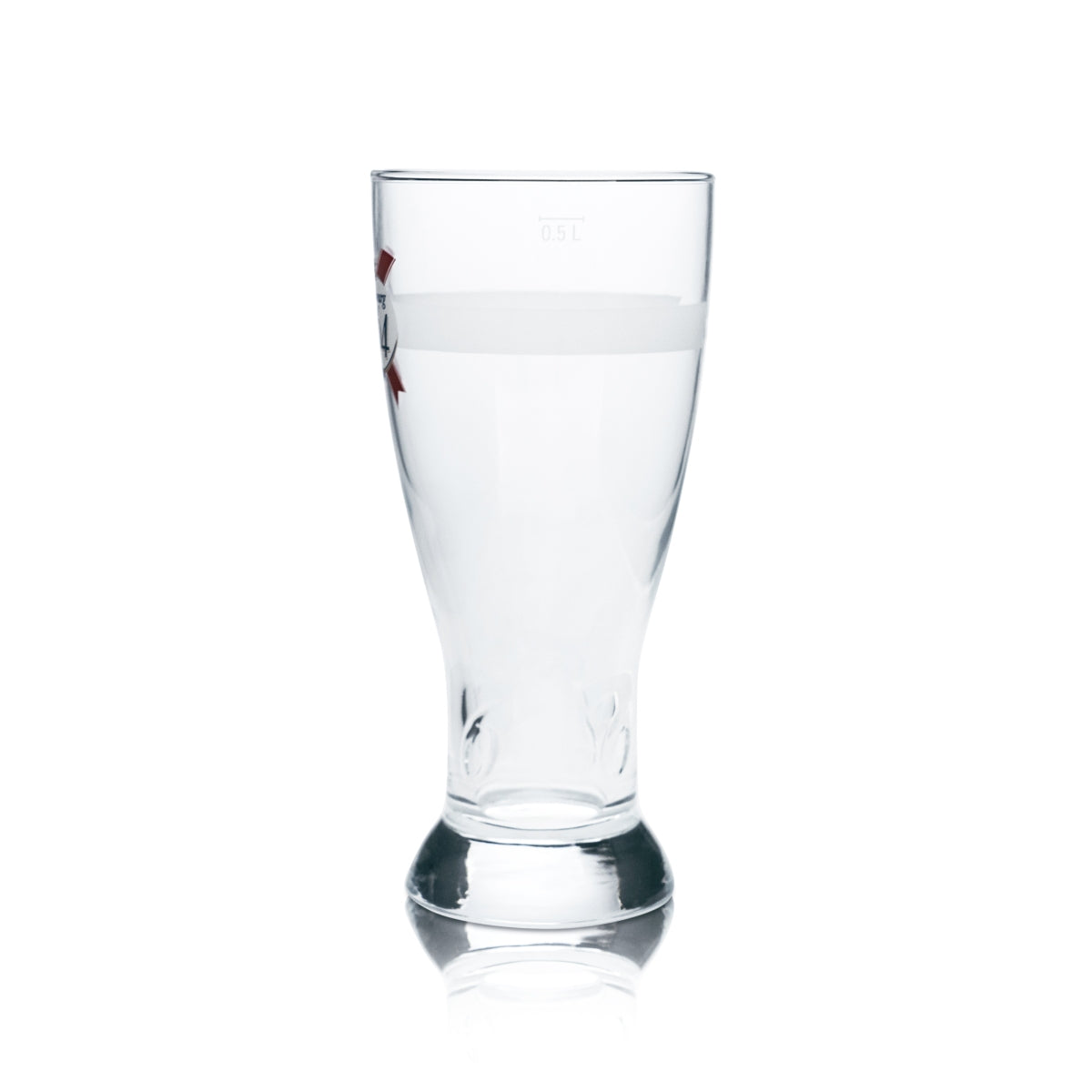 6 bicchieri da birra Kronenbourg 1664 da 0,5 l, forma a calice, Francia, birra chiara lager – Vista 3