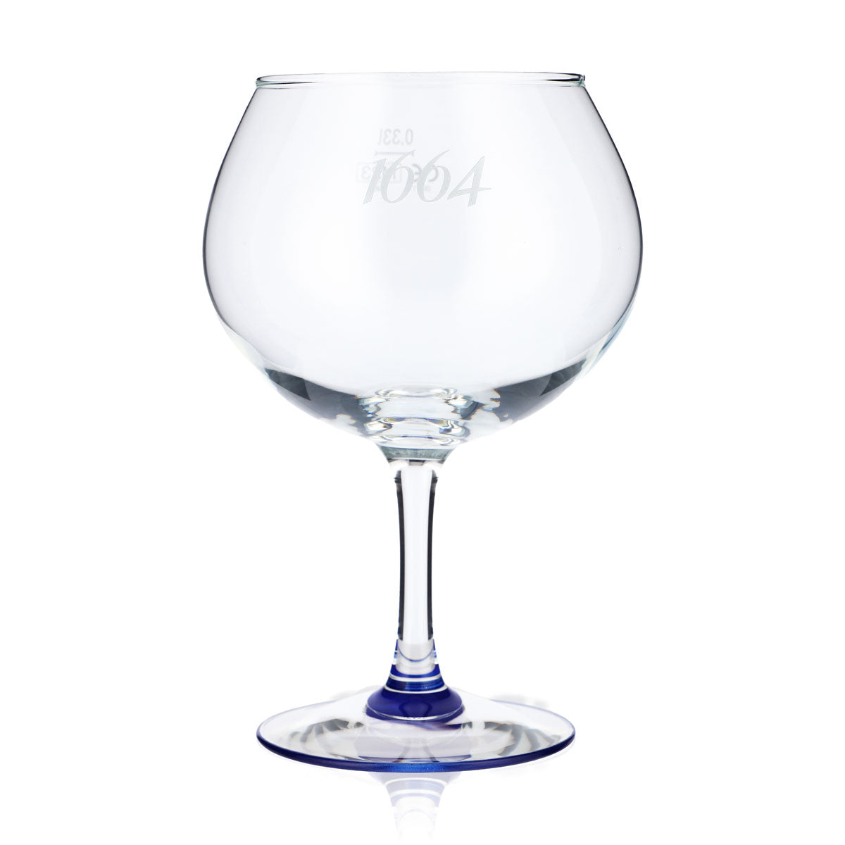6 bicchieri da birra Kronenbourg 1664 Bicchieri da birra 0,33 l Bicchiere a palloncino "1664" fondo blu ARC – Vista 2