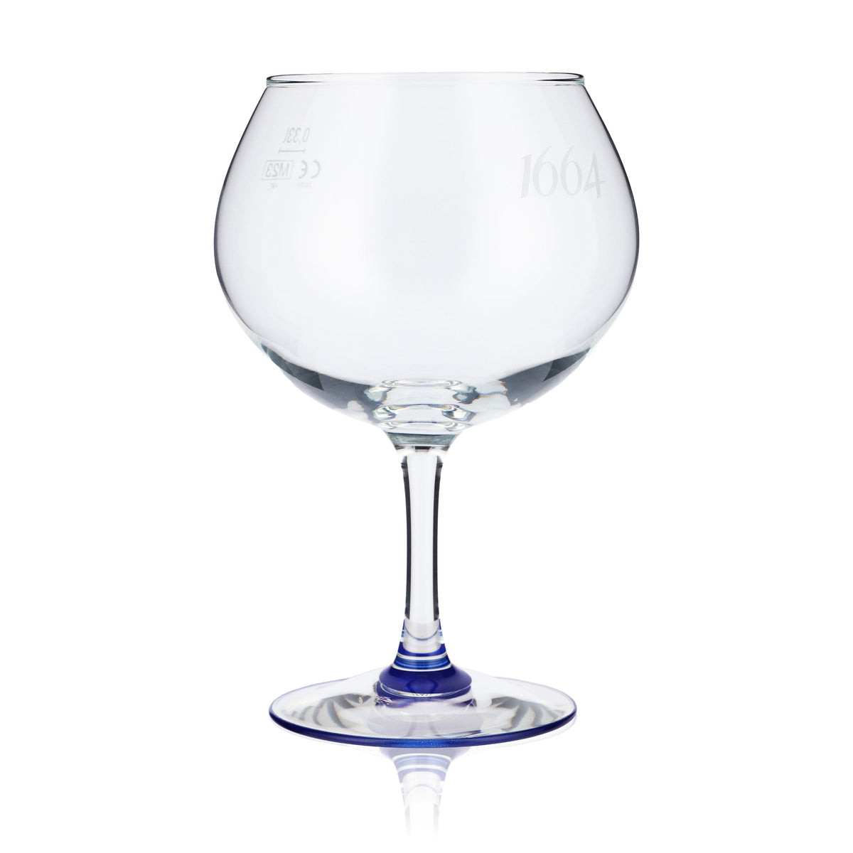 6 bicchieri da birra Kronenbourg 1664 Bicchieri da birra 0,33 l Bicchiere a palloncino "1664" fondo blu ARC – Vista 3