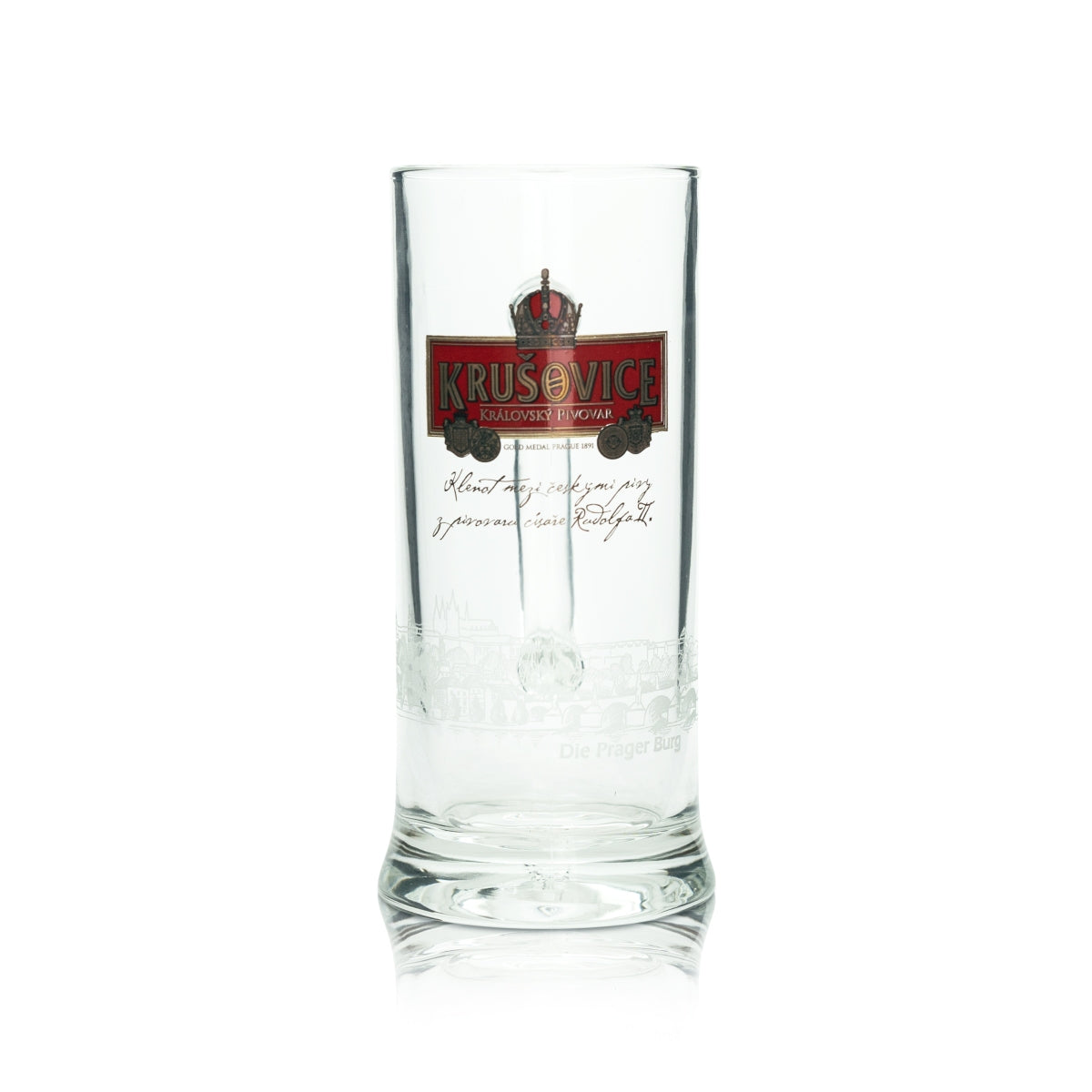 6 bicchieri da birra Krusovice 0,3 l boccali Tankards Seidel Sahm Prager Henkel bicchieri da birra – Vista 2