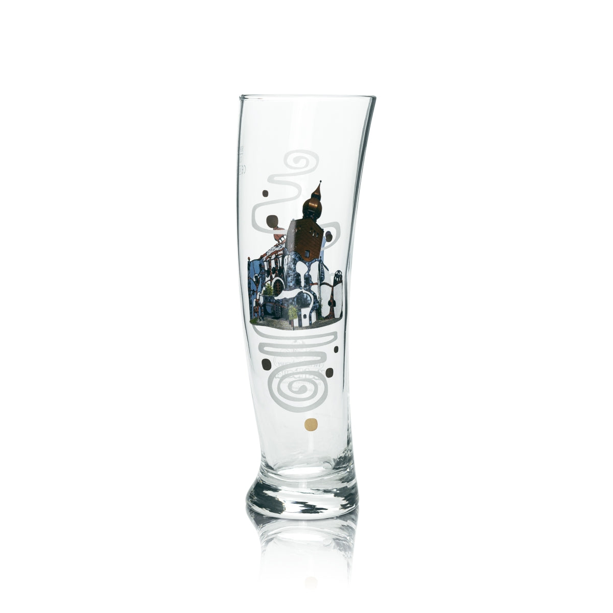 6 bicchieri da birra Kuchlbauer 0,5 l birra bianca Design Kunsthaus Abensberg Bicchieri Lievito – Vista 2