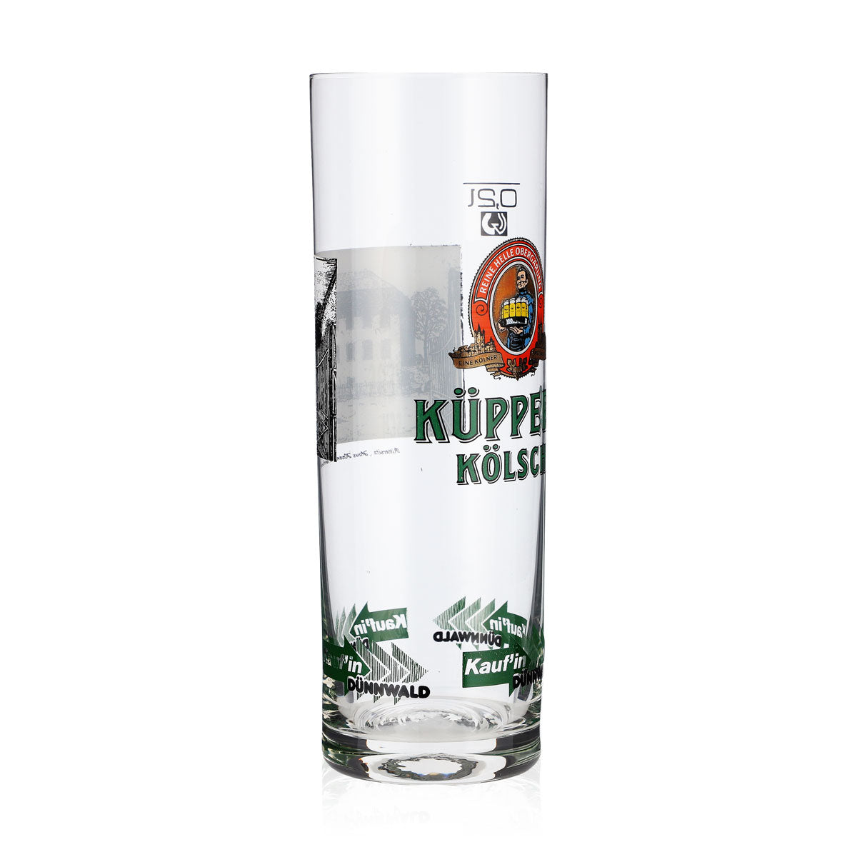 6 bicchieri da birra Kölsch Küppers da 0,2 l Bicchiere da birra Kölsch/Stange "Rittersitz Haus Haack" – Vista 4