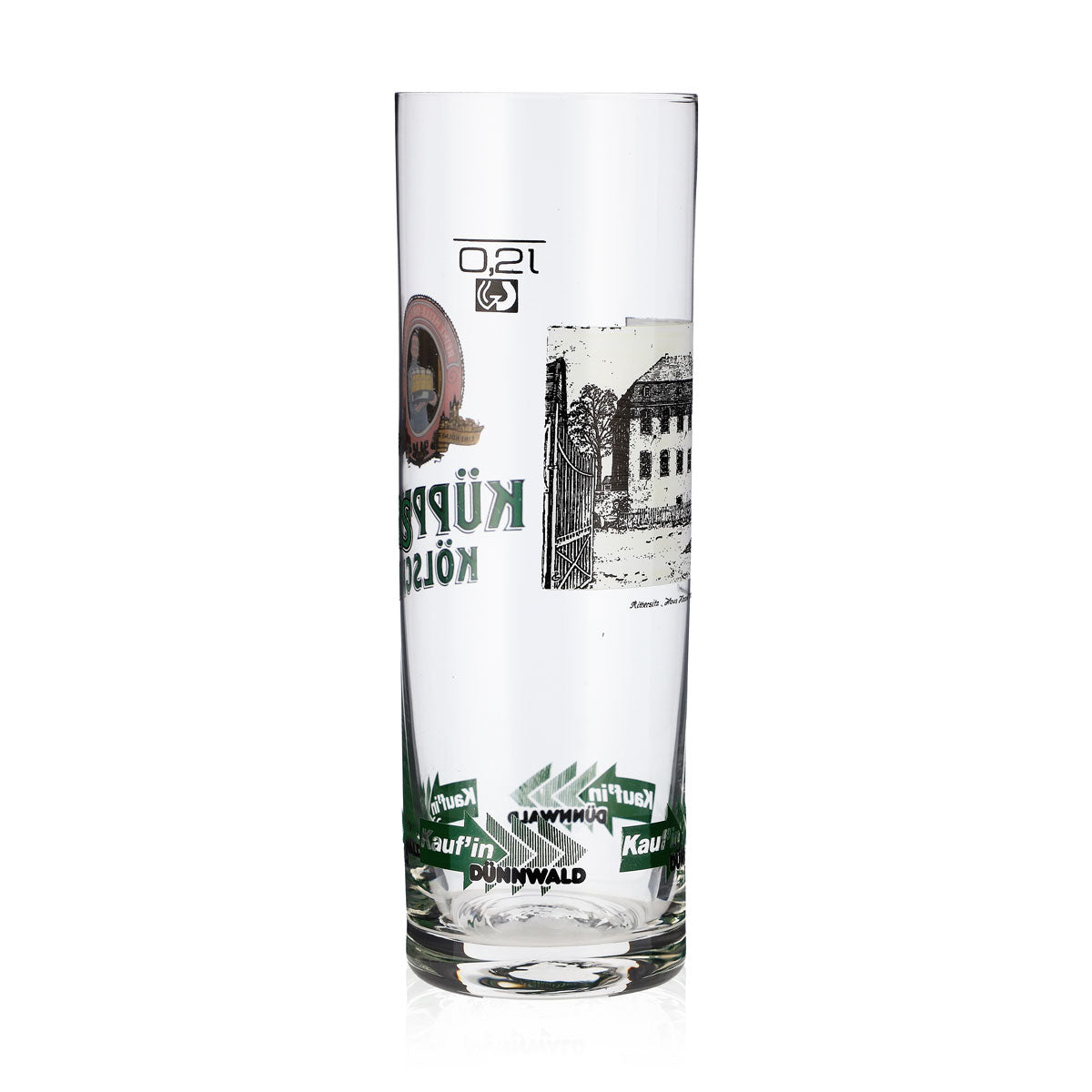 6 bicchieri da birra Kölsch Küppers da 0,2 l Bicchiere da birra Kölsch/Stange "Rittersitz Haus Haack" – Vista 6