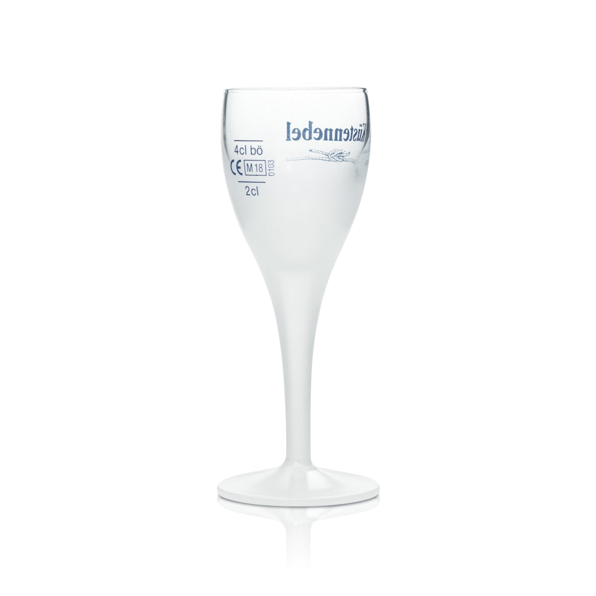 6 bicchieri da liquore Küstennebel in vetro, mini coppa 2 cl/4 cl, vetro opaco satinato – Vista 4