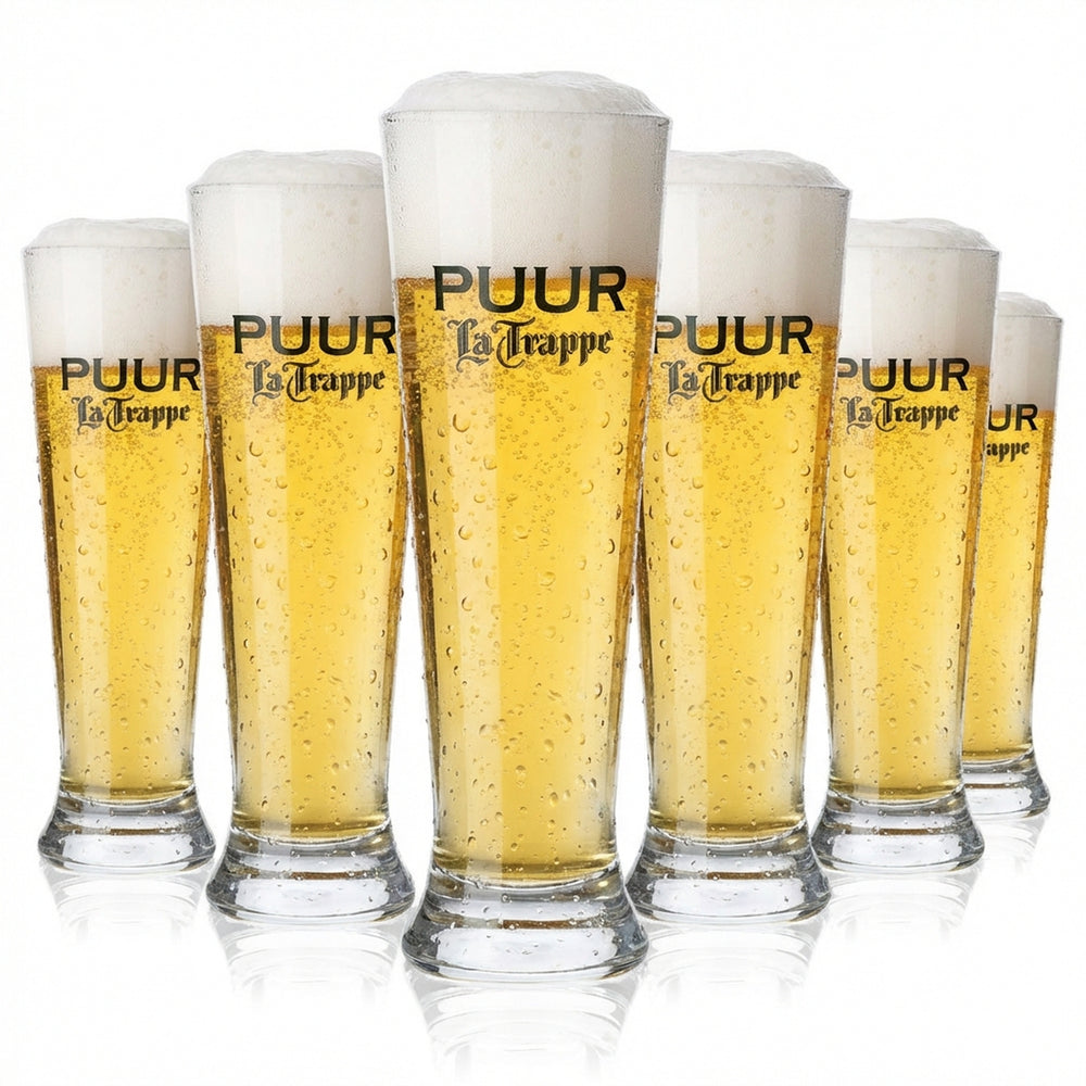 6 bicchieri da birra La Trappe Bicchieri da birra 0,3 l Bicchiere da birra Tazza / Coppa PUUR
