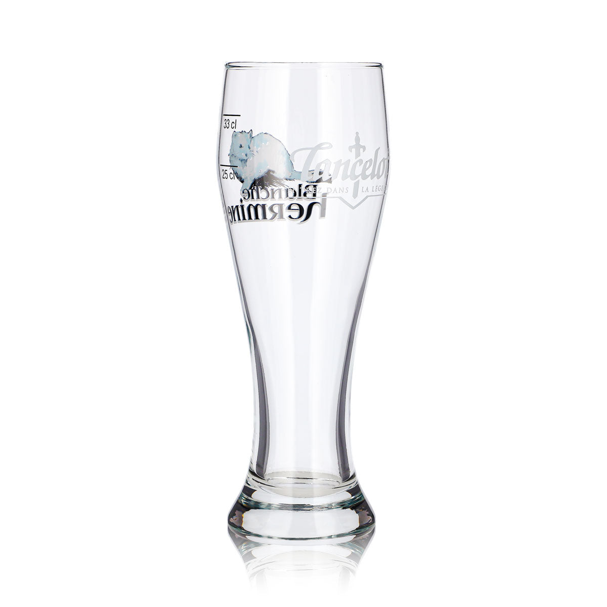 6 bicchieri da birra Lancelot da 25 cl + 1 boccale da 33 cl Blanche Hermine – Vista 5