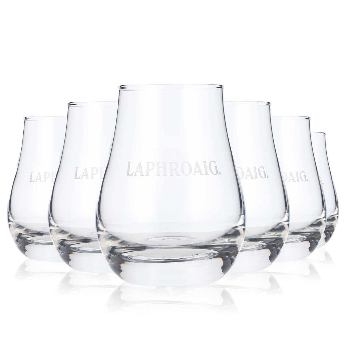 6 bicchieri da whisky Laphroaig Bicchiere da degustazione 0,12 l Bicchiere tumbler Bicchiere da degustazione