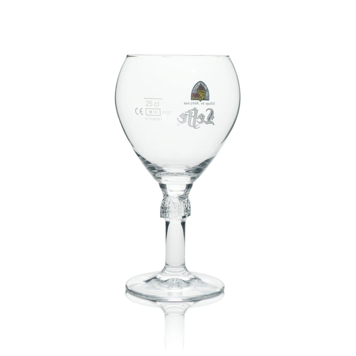 6 bicchieri da birra Leffe Tulipano 0,25 l Nuovi bicchieri a forma di coppa Birra d'abbazia Belgio Bar Drinks – Vista 3