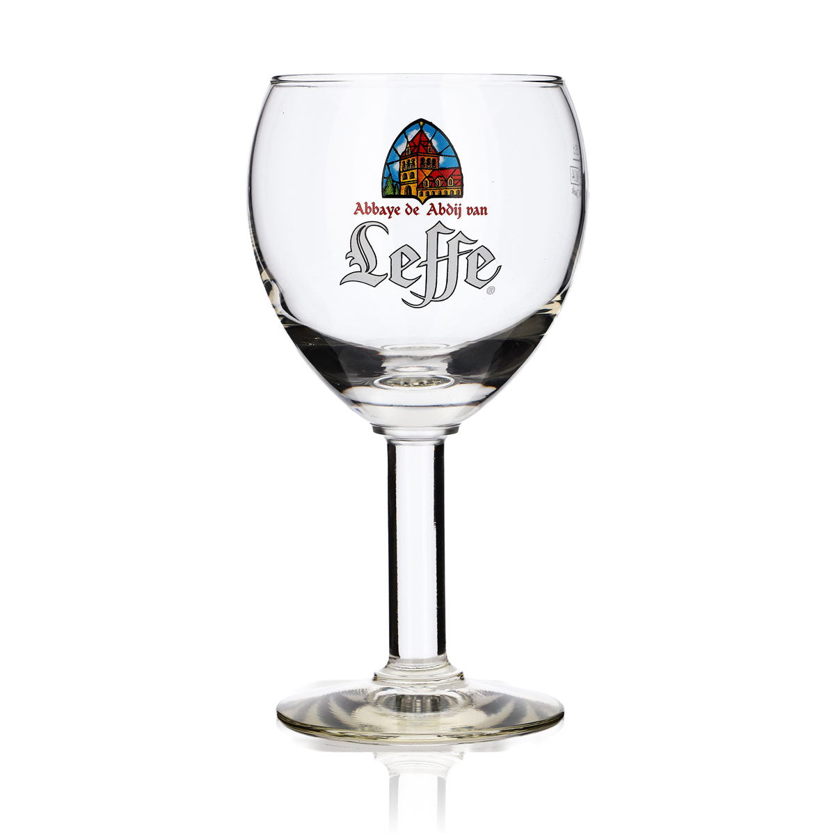 6 bicchieri Leffe 0,25 l a forma di coppa/tulipano Bicchieri da birra Belgio con stelo normale – Vista 2