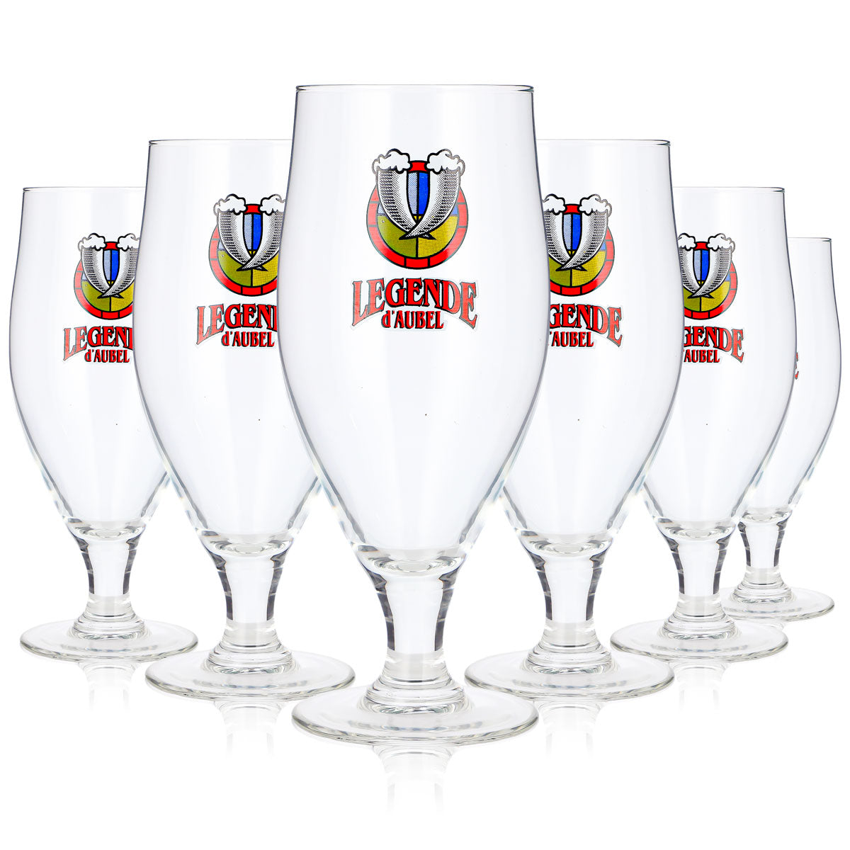 6 bicchieri da birra "Legende d'Aubel" da 0,5 l Luminarc Cervoise (set da 6)