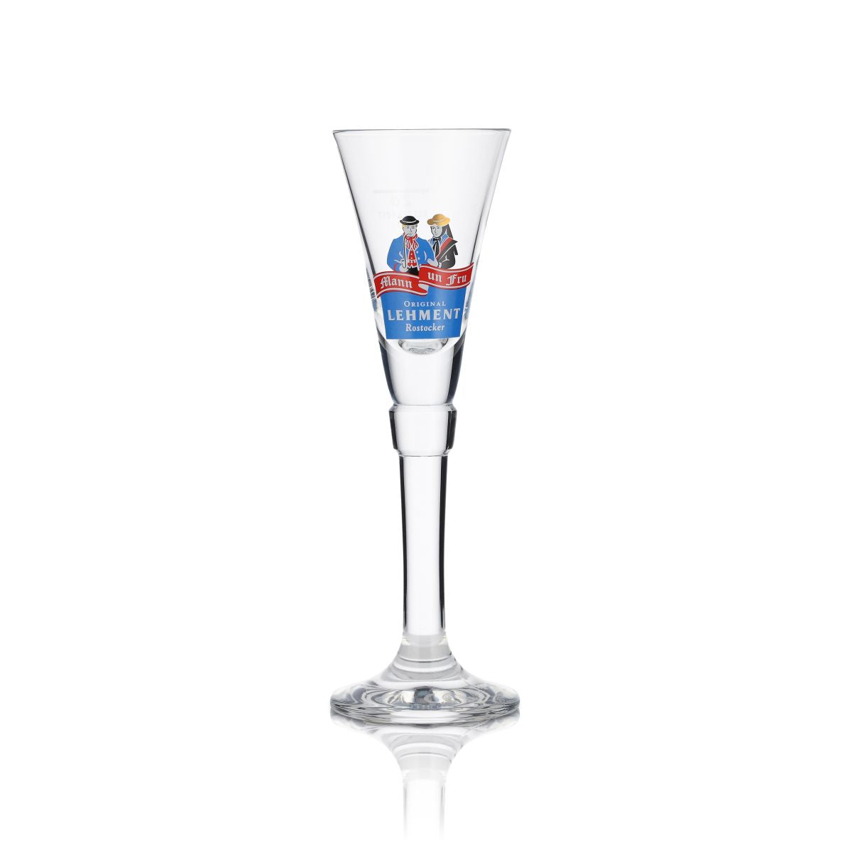 6 bicchieri da liquore in vetro con piede Rostock, 2 cl, serie Akvavit – Vista 2