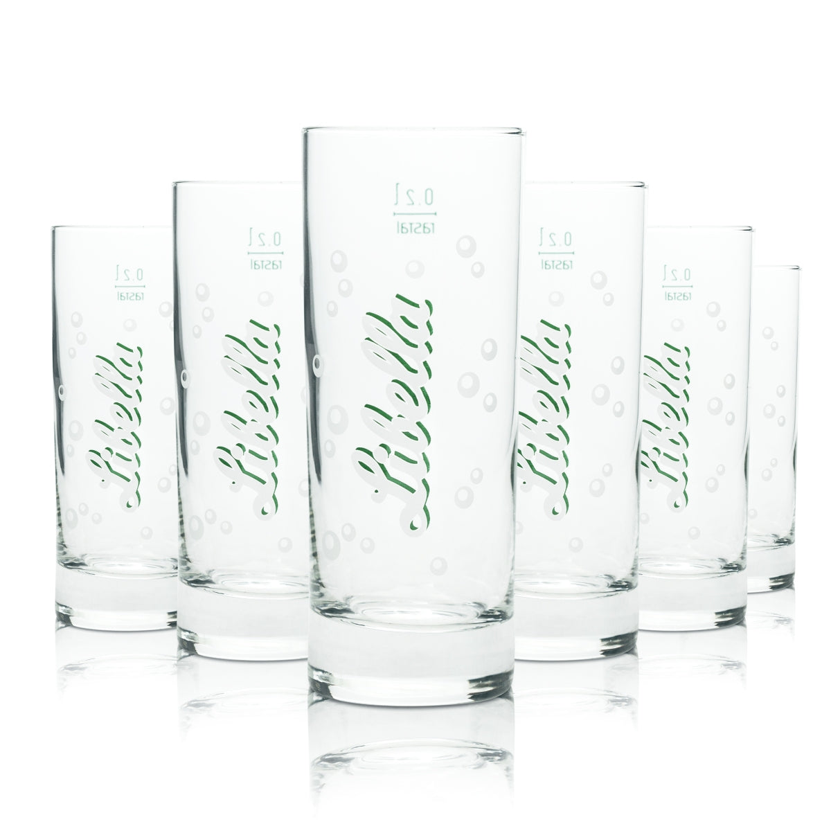 6 bicchieri da limonata Libella 0,2 l Tinabecher Rastal Retro Bicchieri da collezione Edizione Bar