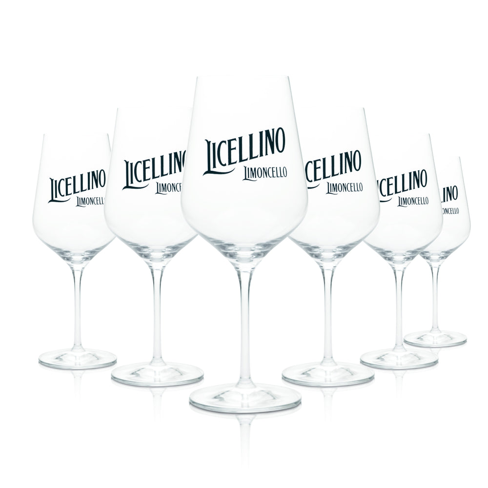 6 bicchieri da liquore Licellino 0,57 l calici da vino Limoncello aperitivo Spritz cocktail